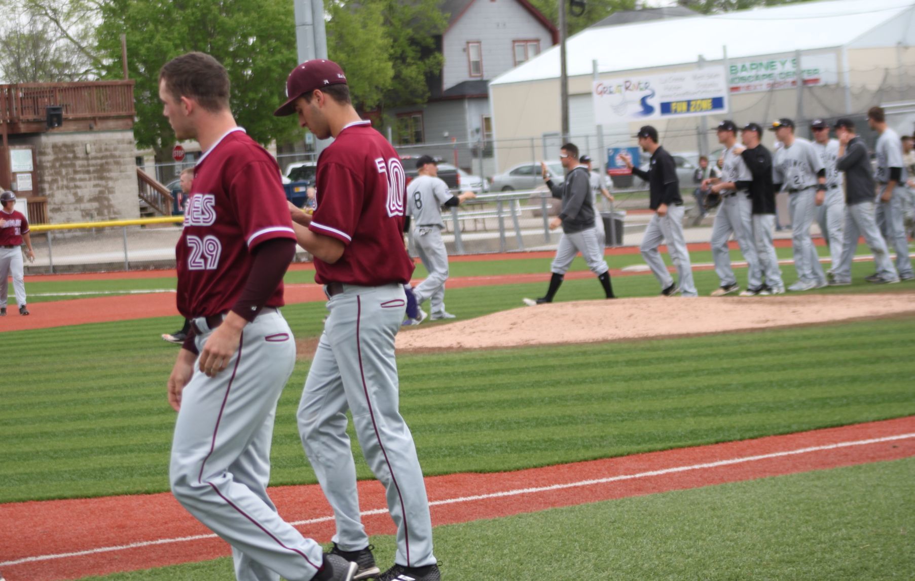 Whitewater celebrates a win